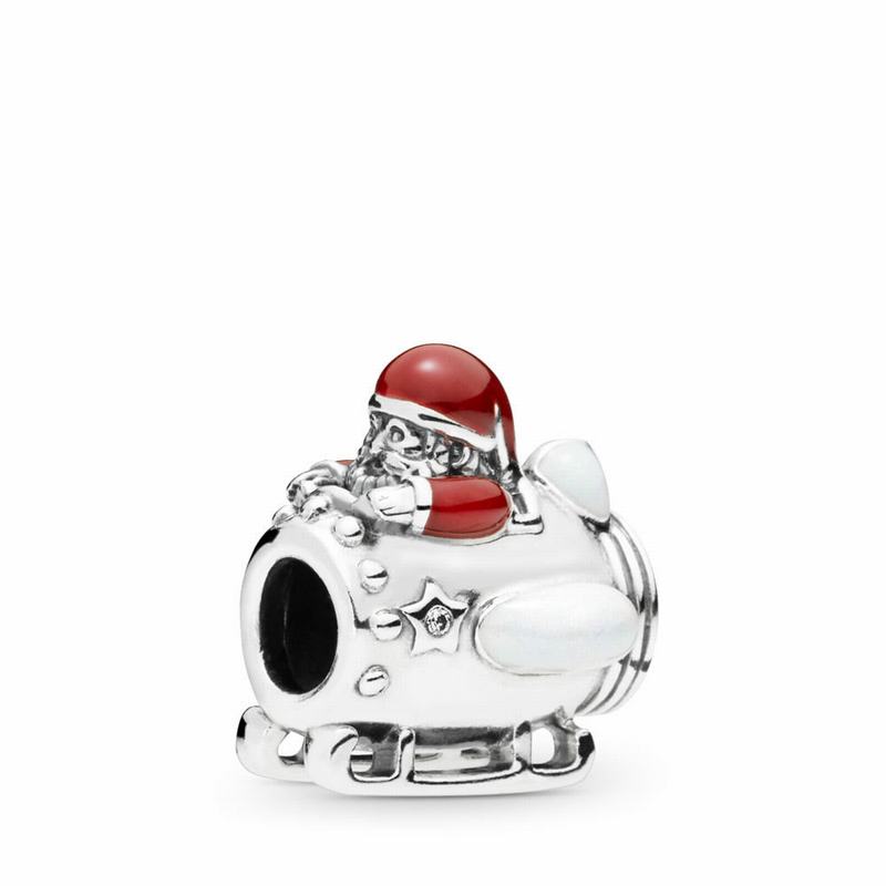 Pandora Santa in Space Charm NZ, Sterling Silver (196382-SGX)